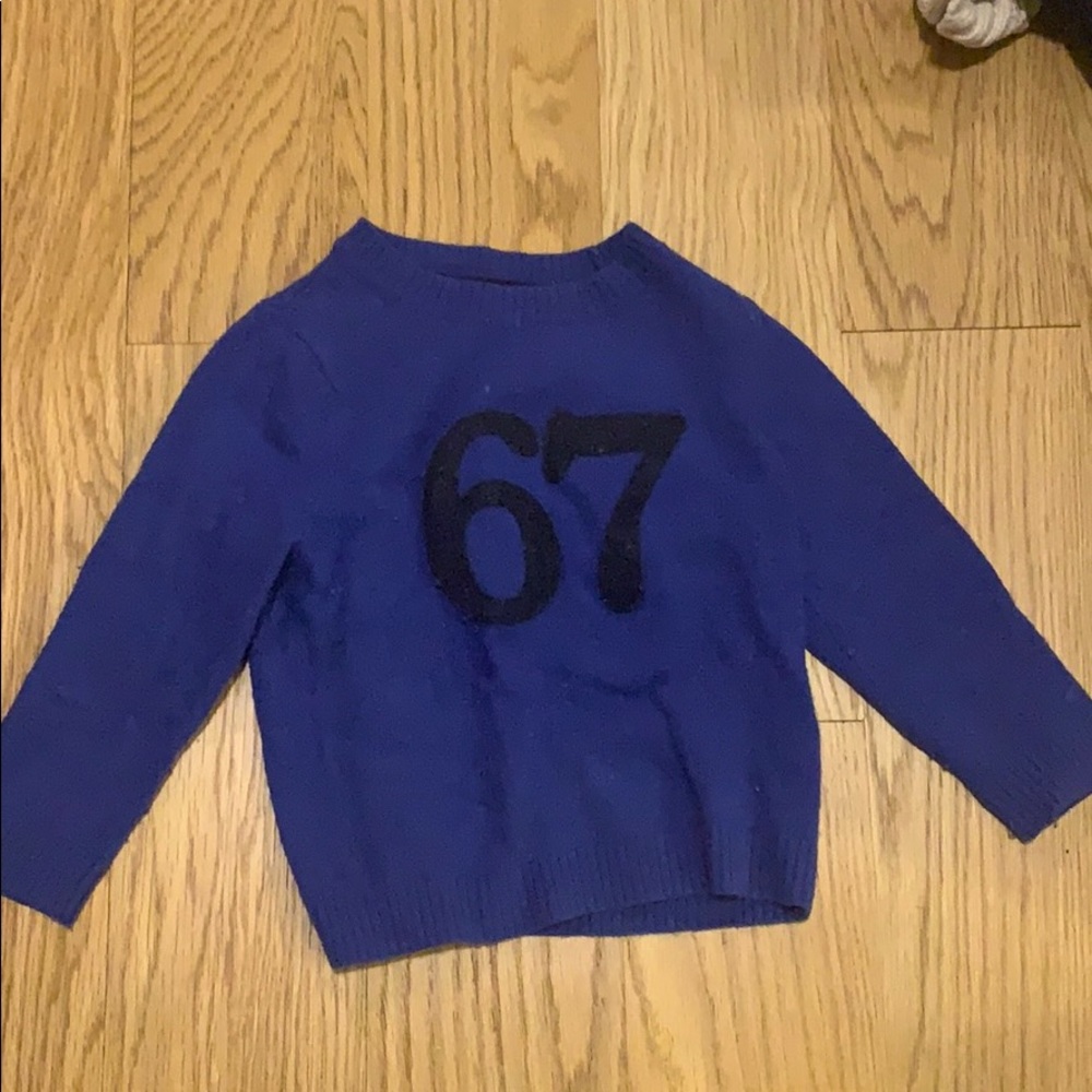 Wool bonpoint sweater